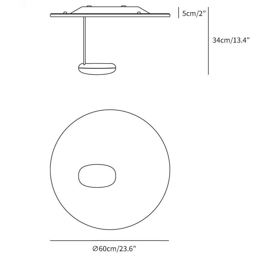 ドロップレットシーリングランプ