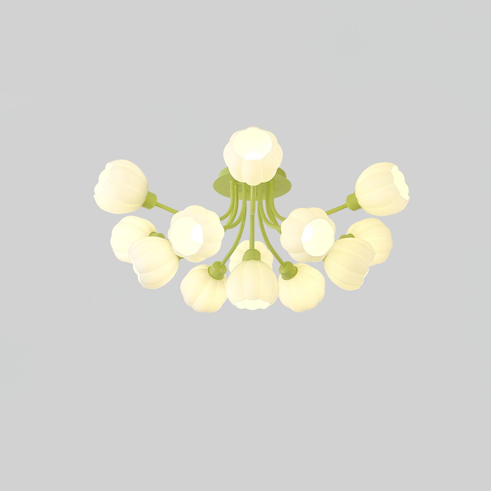 かぼちゃ抹茶シーリングランプ