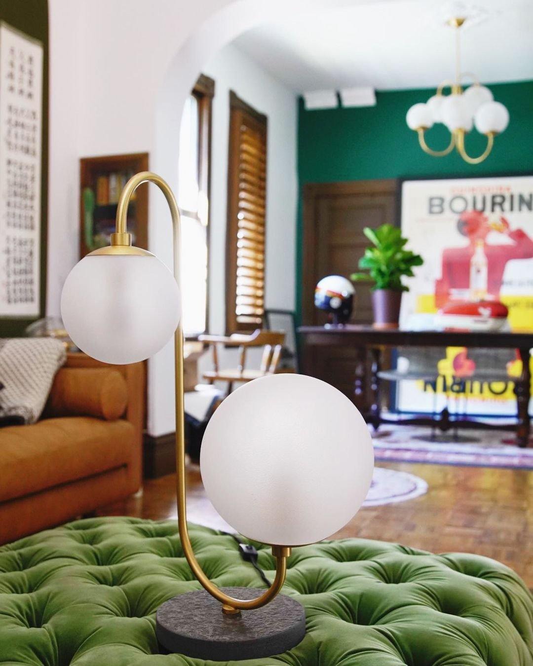 グースネックシャンデリア