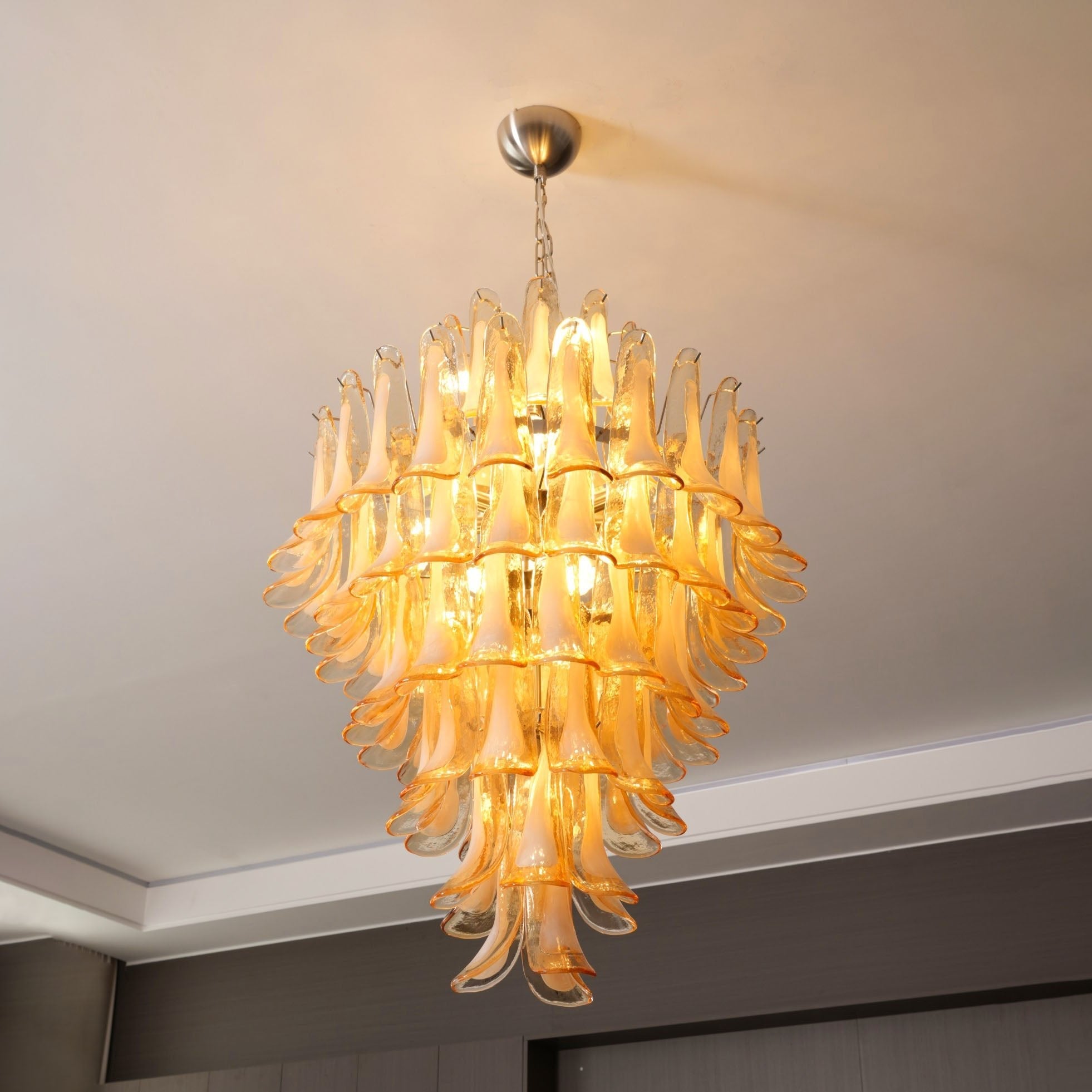 Mazzega Petals Chandelier
