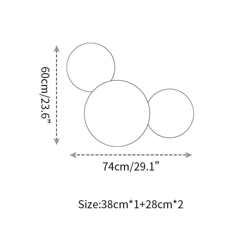 Puck Wall Art Wall Lamp