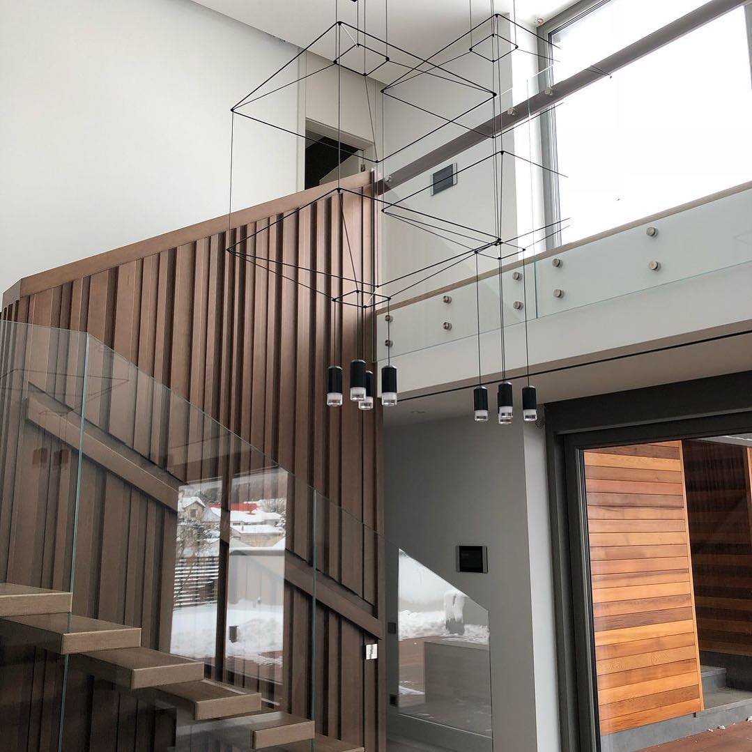 ライン3Dハンギングランプ