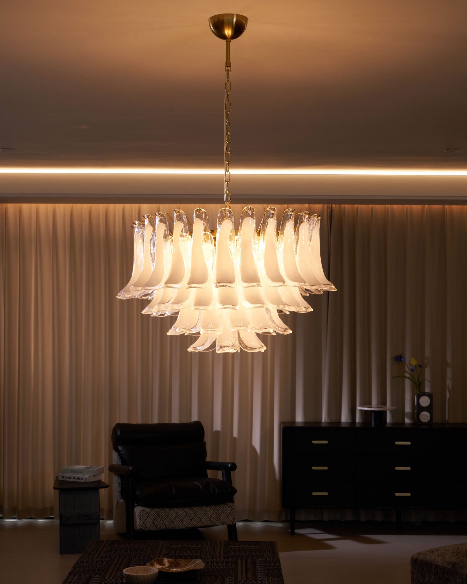 Fiora Glass Chandelier