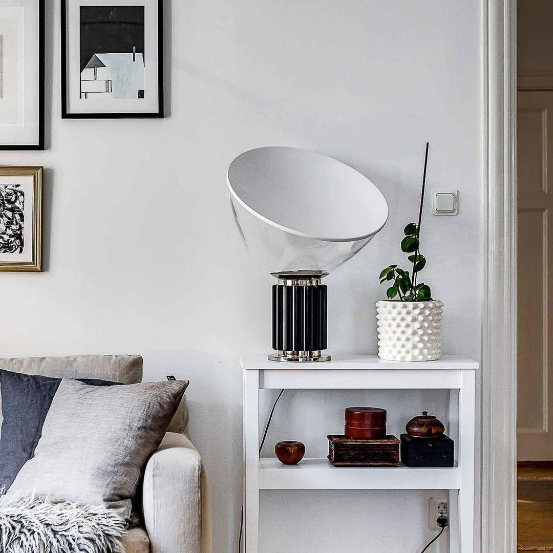 レーダーガラステーブルランプ