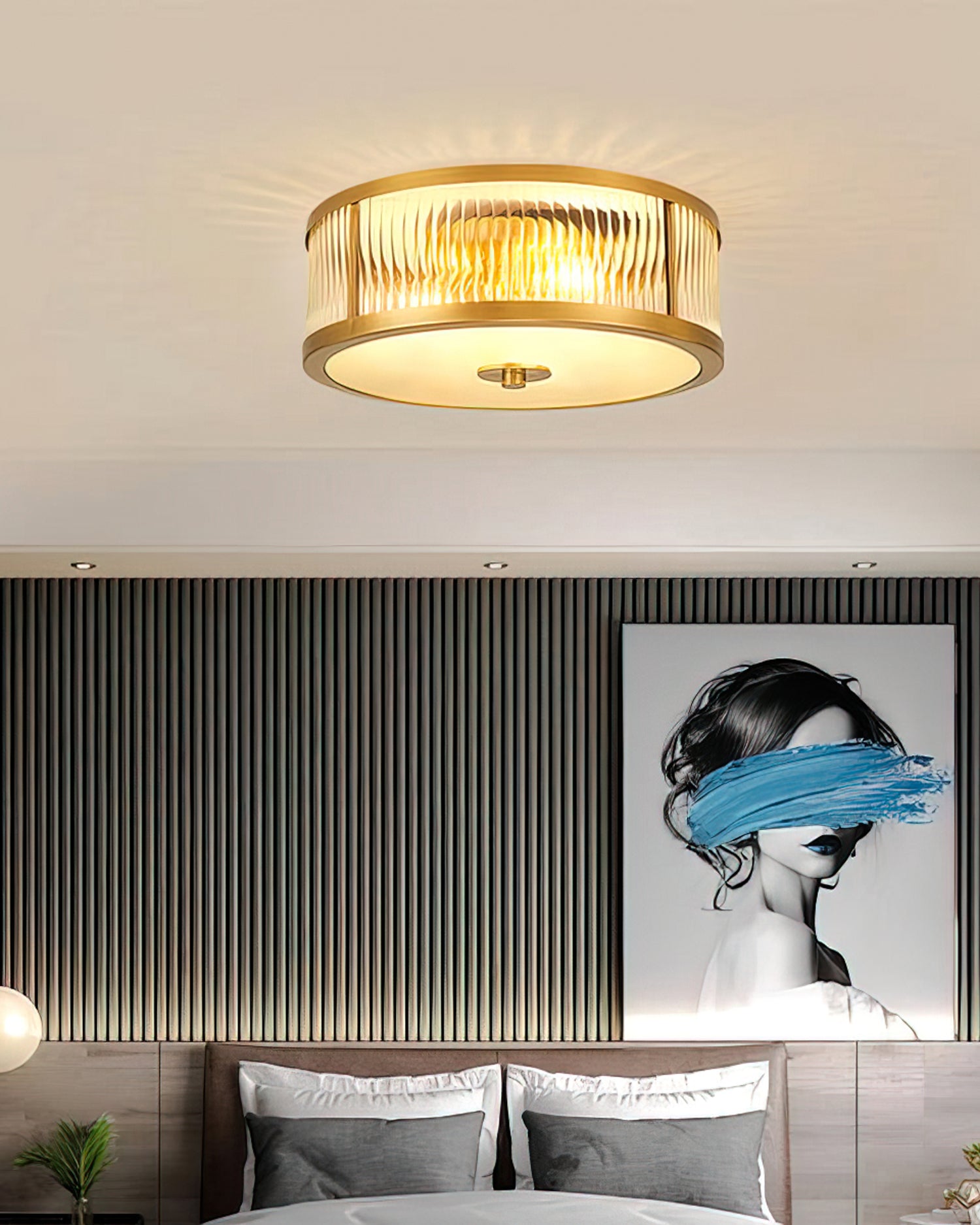 Geneva Glass CeIling Lamp