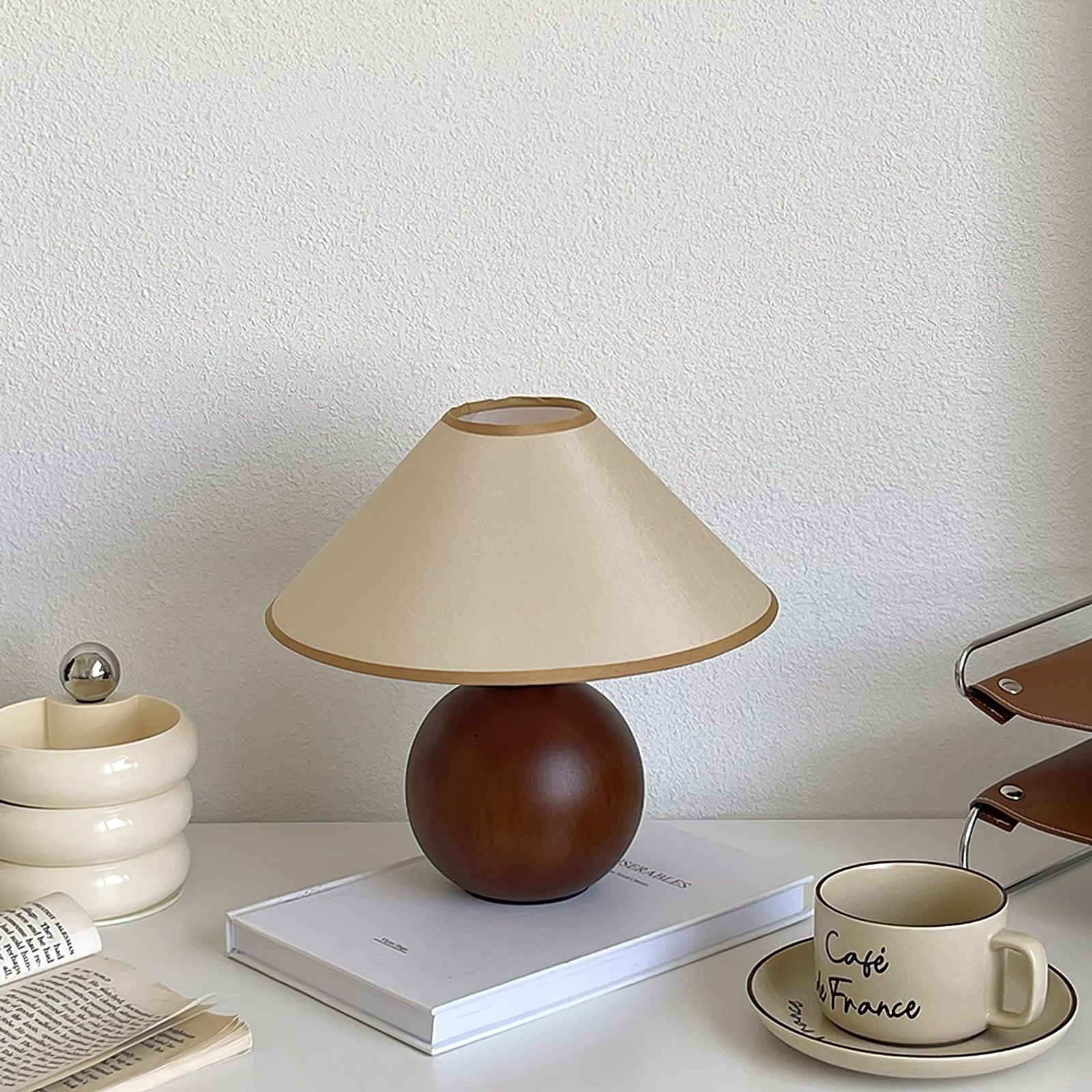 Cankut Wood Table Lamp