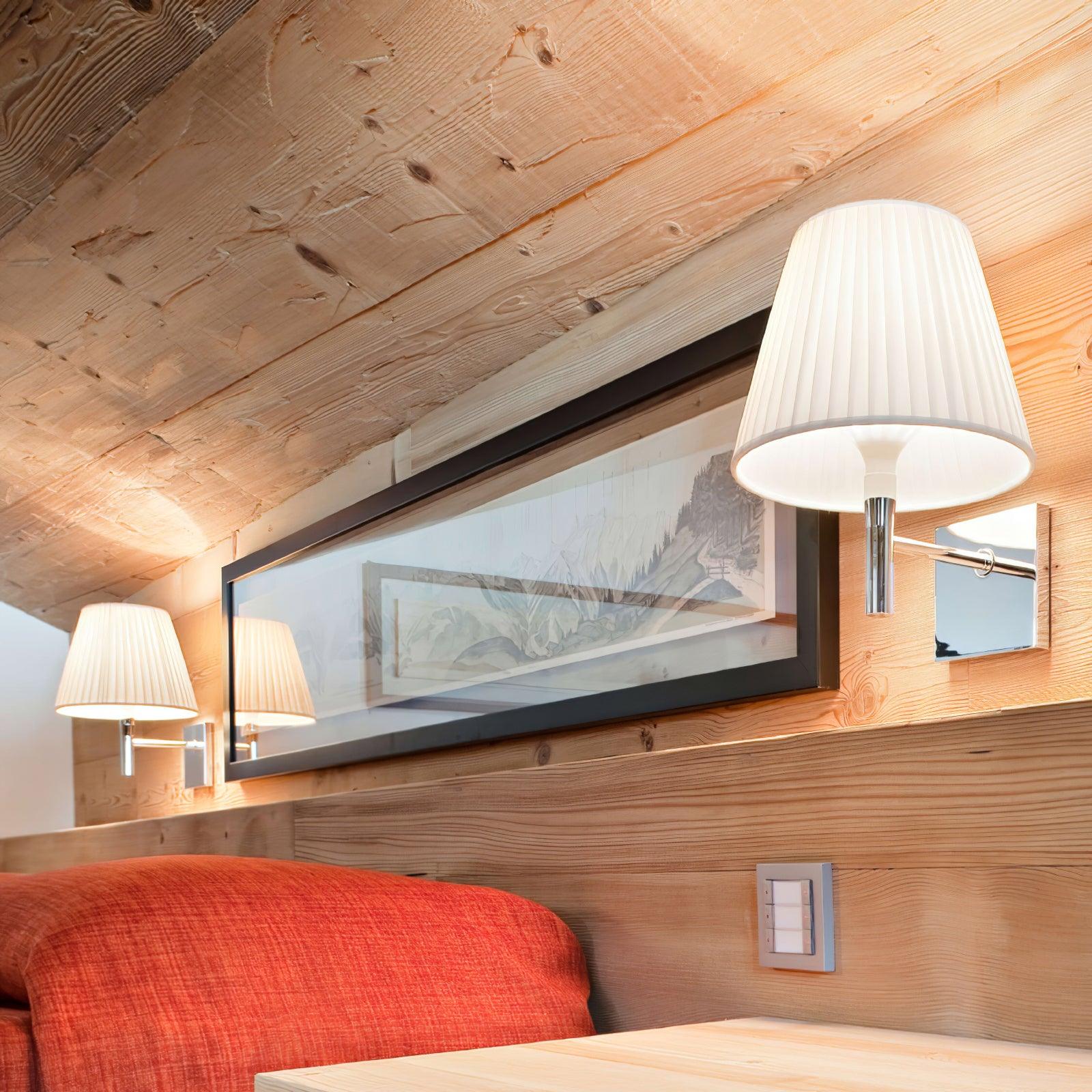 クロームプリズムウォールランプ