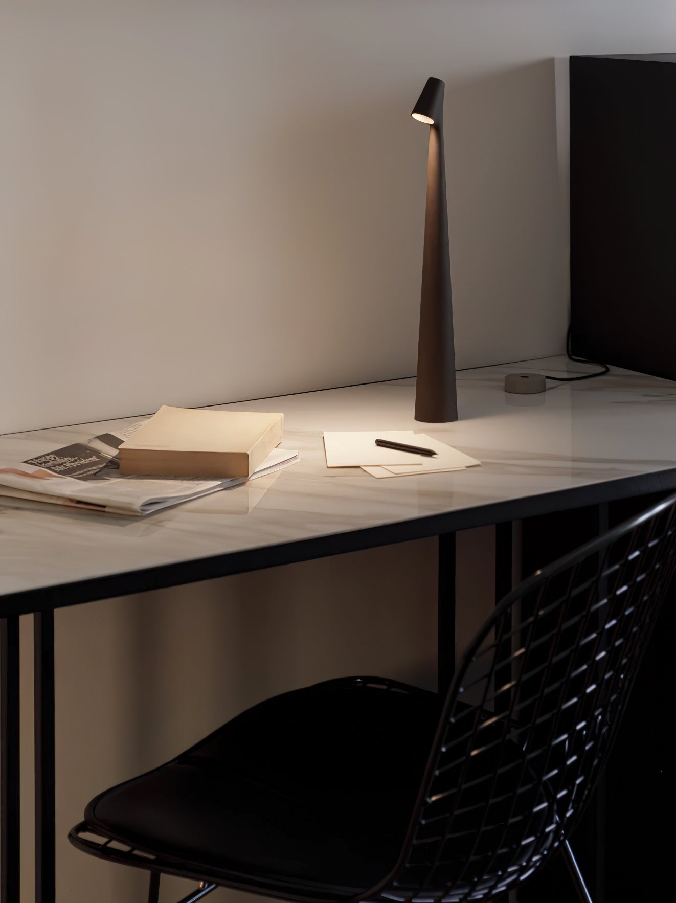 アフリカ ポータブル テーブル ランプ