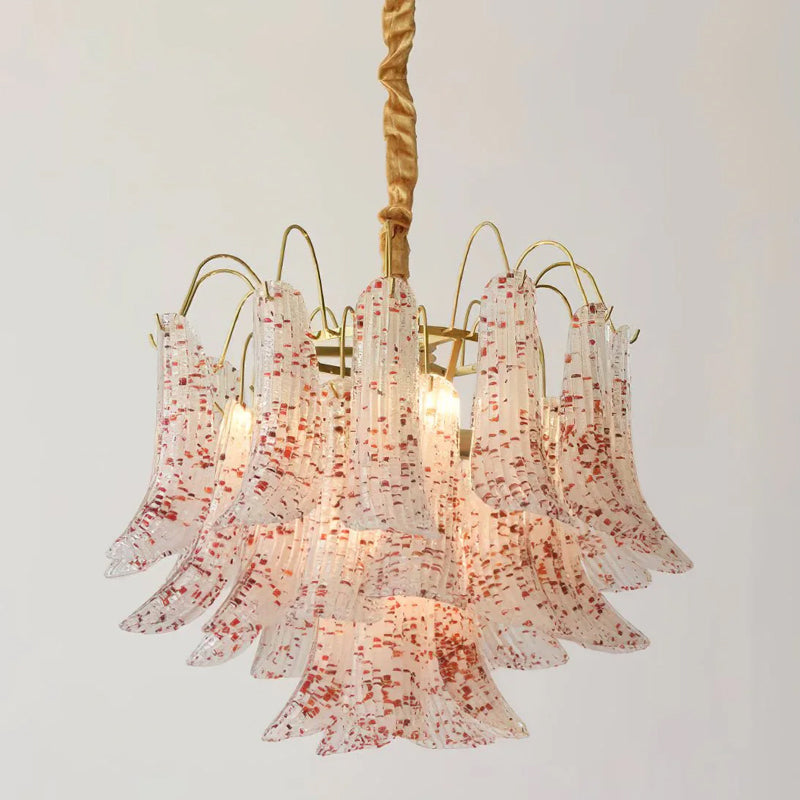 Venini Glass Chandelier