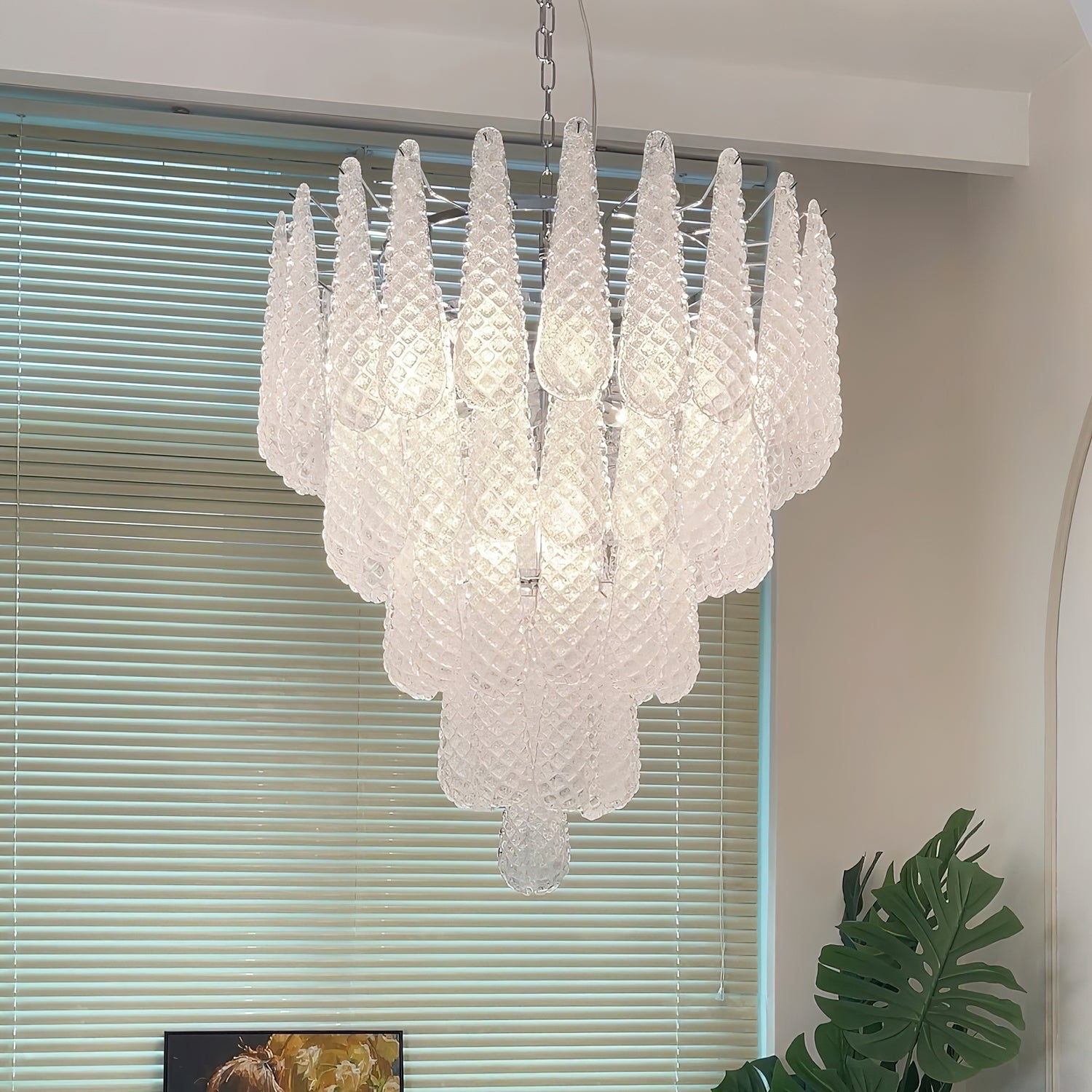 Graniglia Glass Chandelier