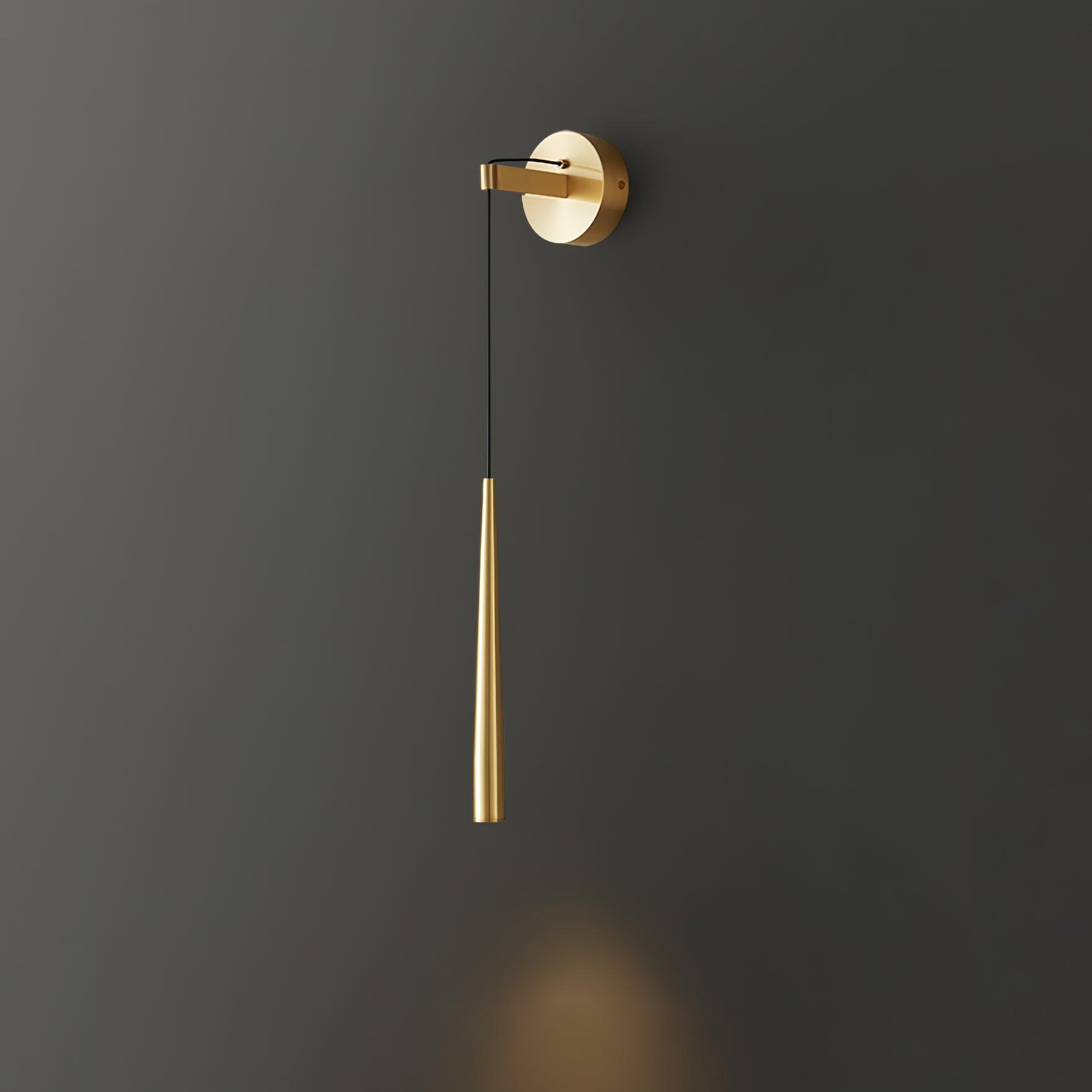 クリスタルコニカルウォールランプ