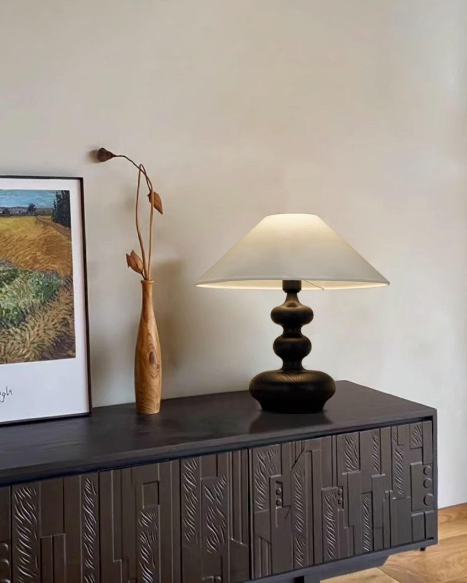 クリエイティブひょうたんテーブルランプ