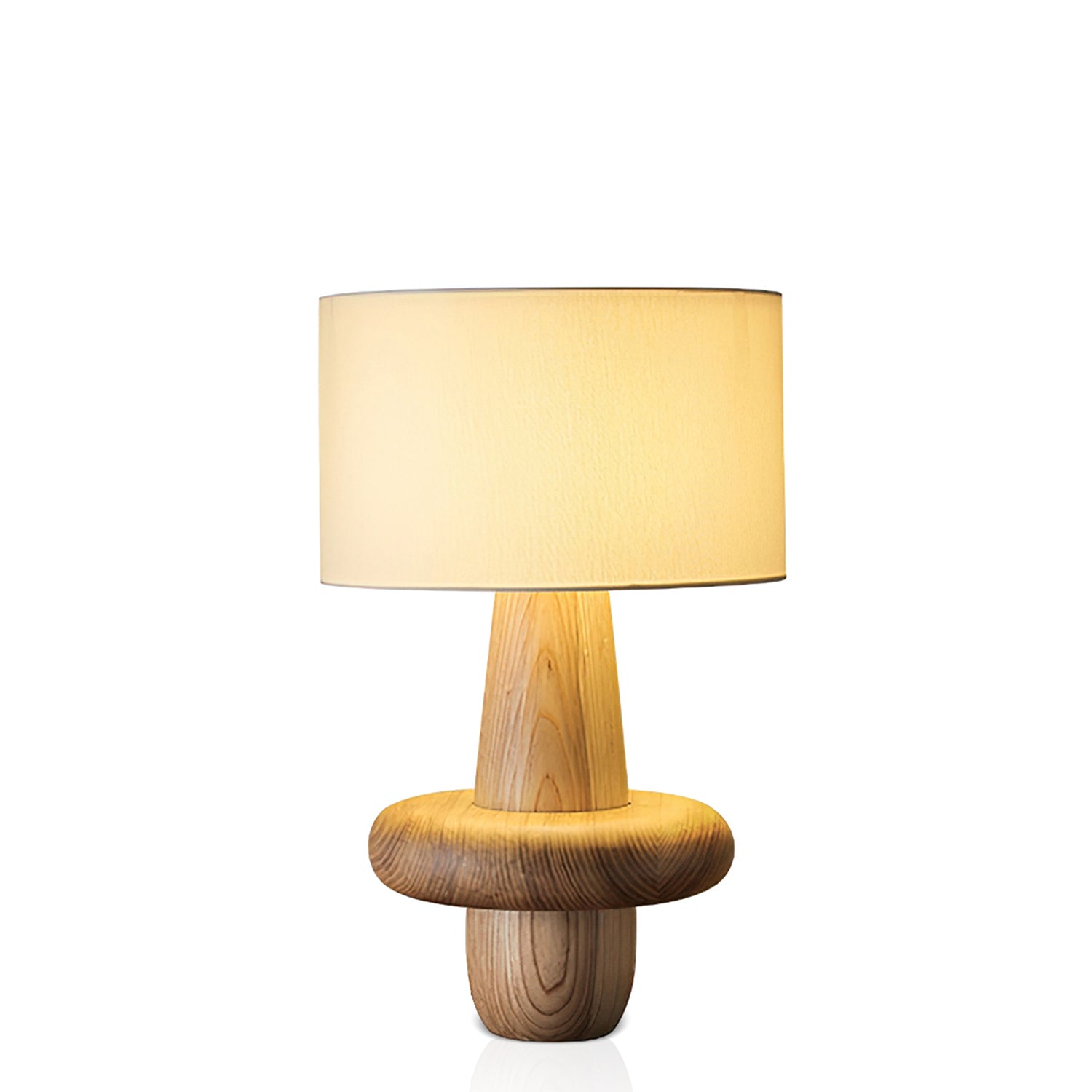 仏陀とテーブルランプ