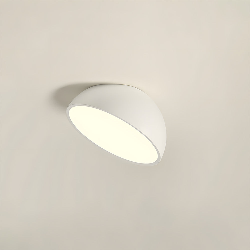 リビングルームに最適な北欧風ラウンドアイアンLEDシーリングライト