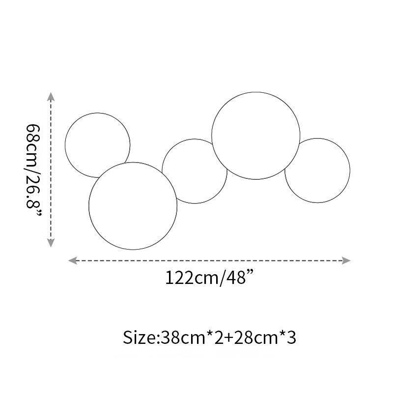パック ウォールアート ウォールランプ