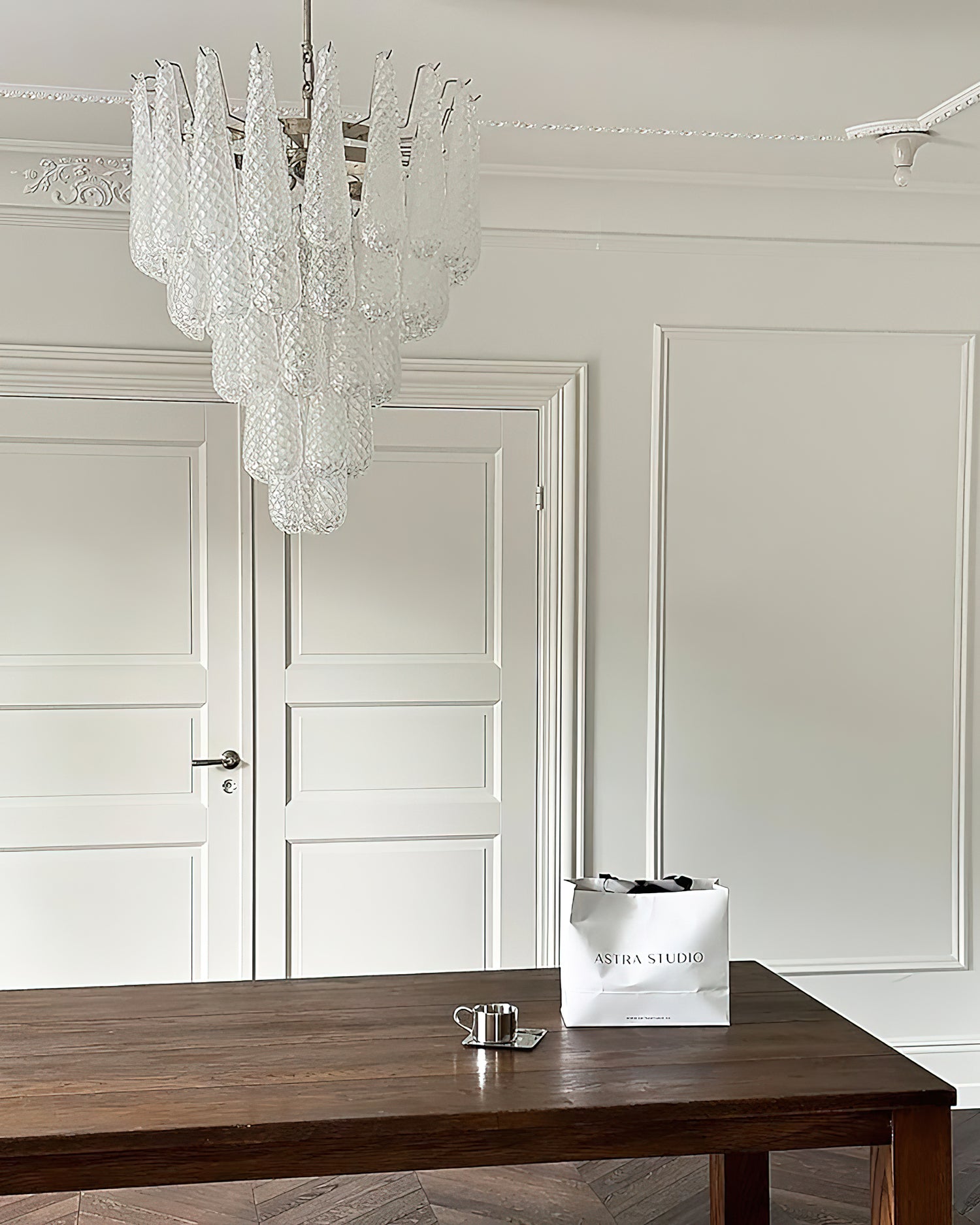 Graniglia Glass Chandelier