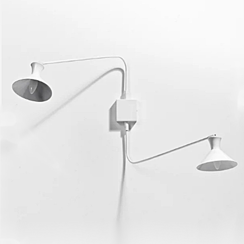 コンサイスブラックウォールランプ