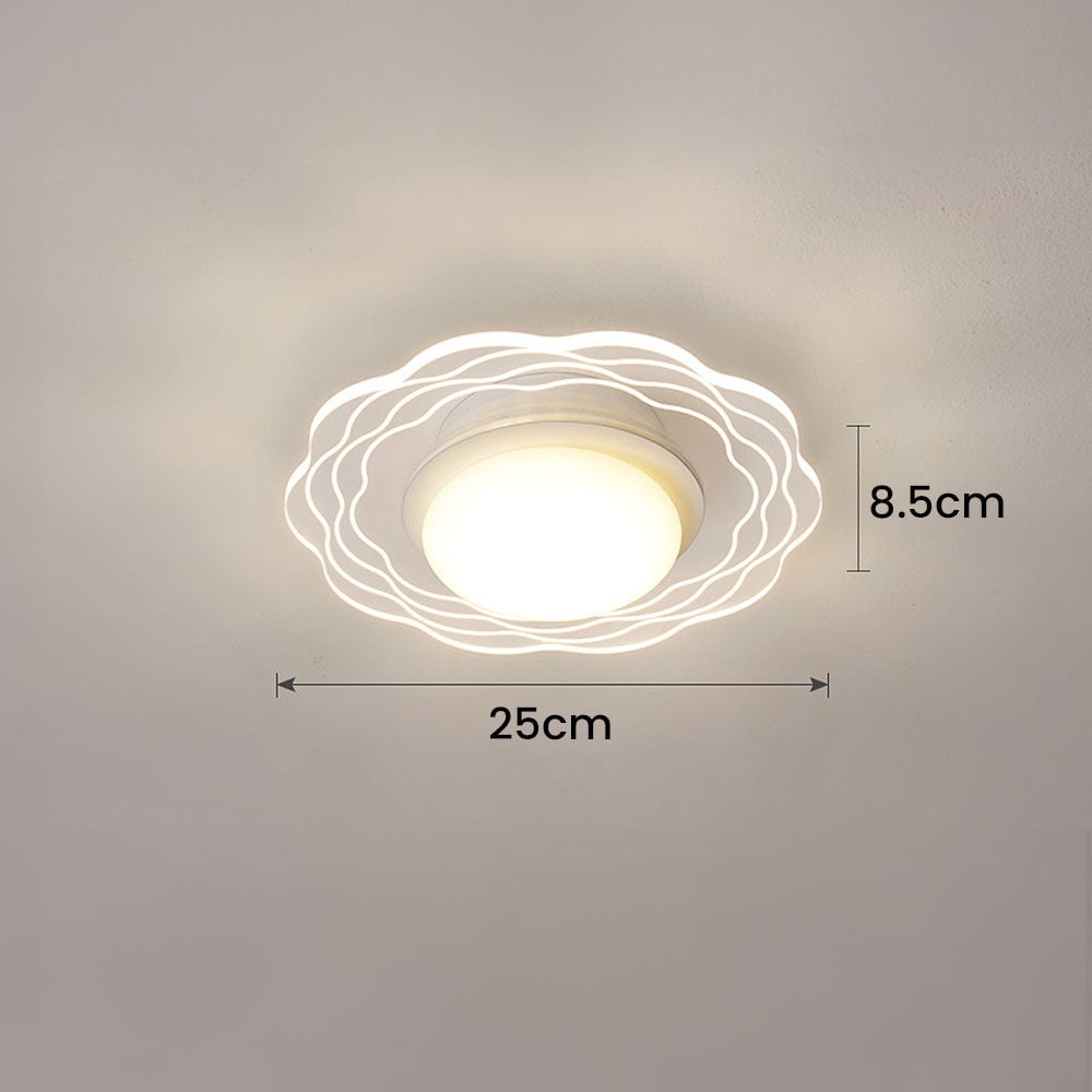 アールデコ調のクリエイティブなアクリル製寝室用LEDシーリングライト