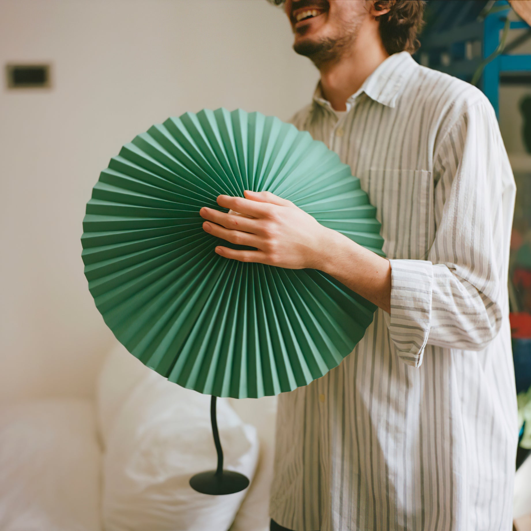 プリーツハットテーブルランプ