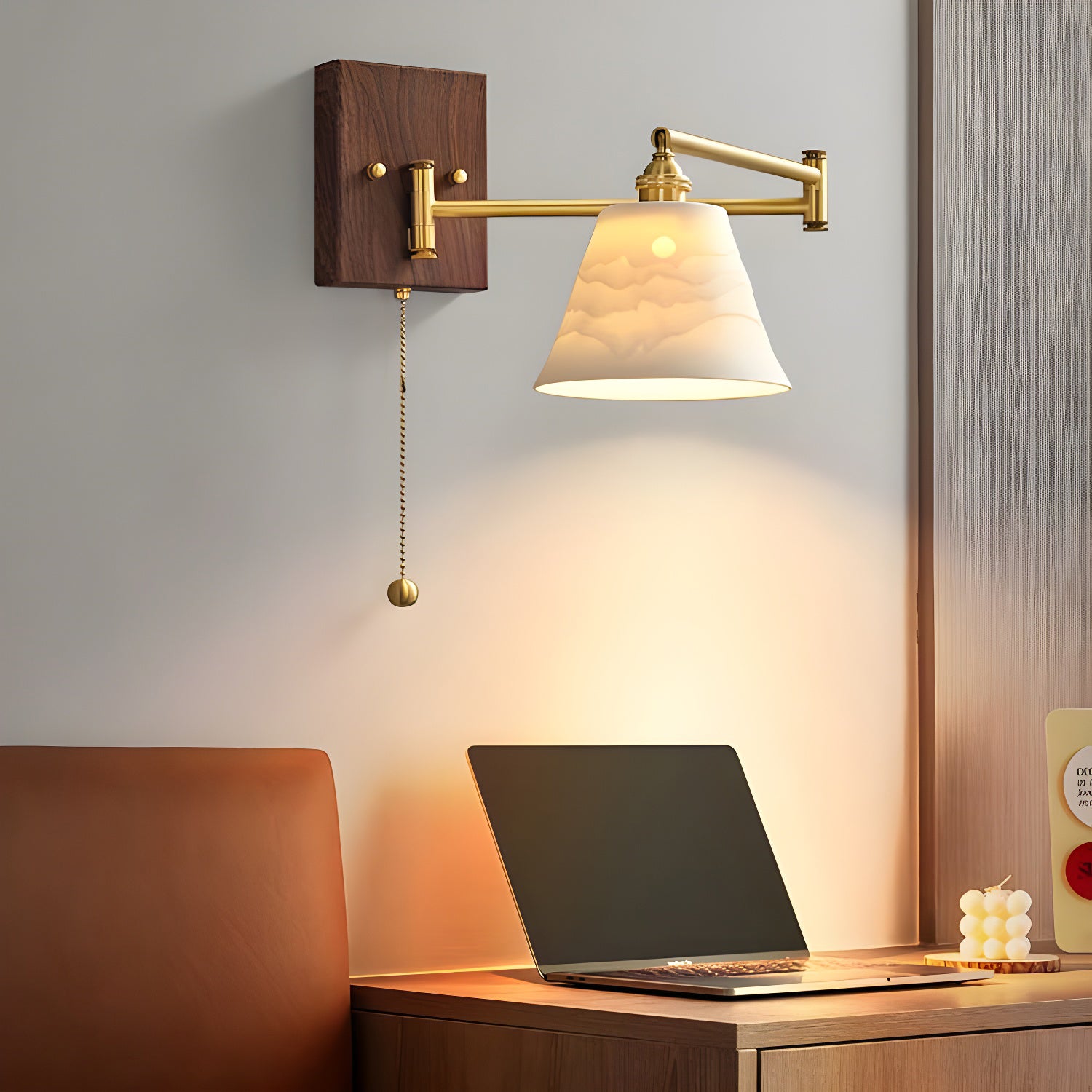 セラミックジオメトリーウォールランプ