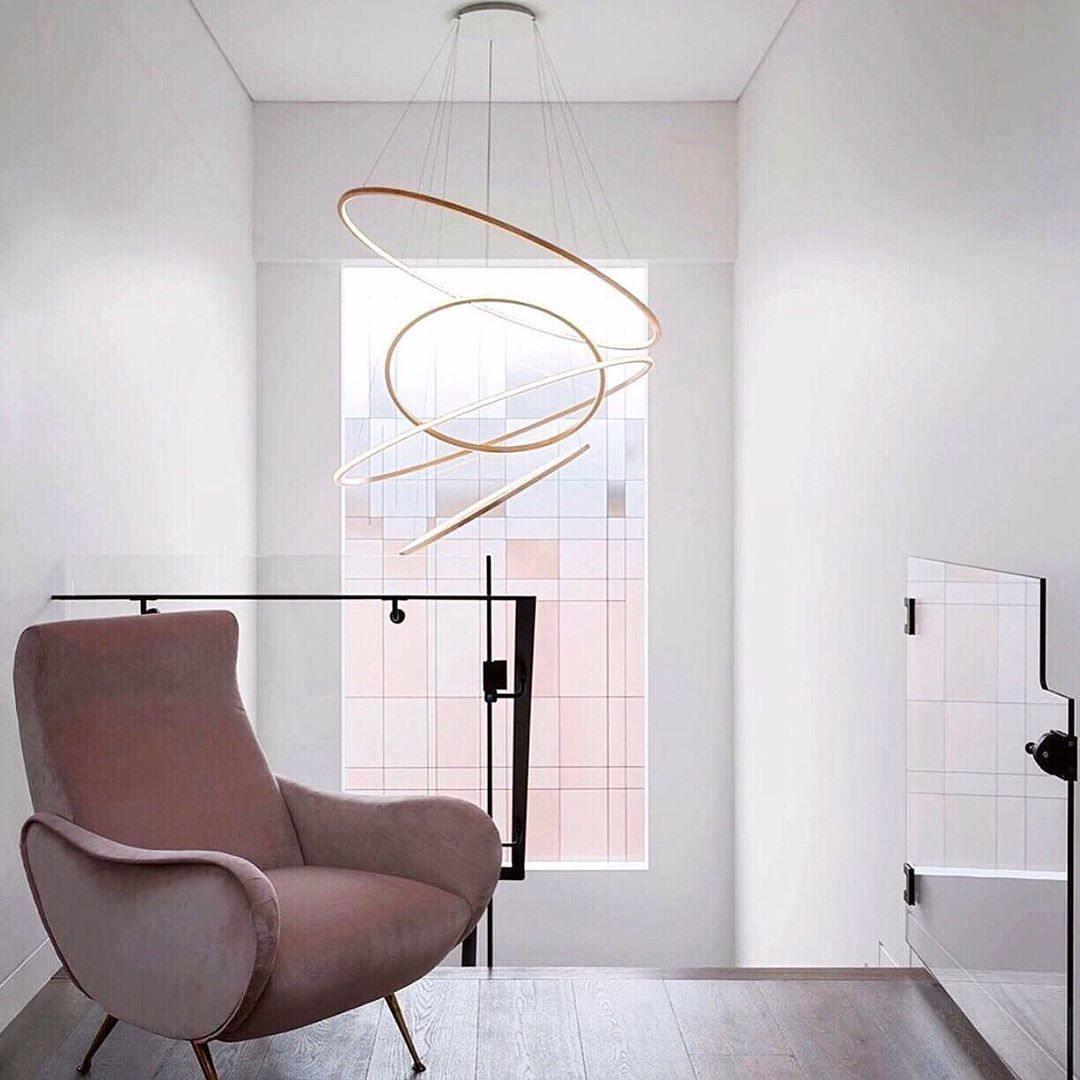 ロホヤのゴールドシャンデリア