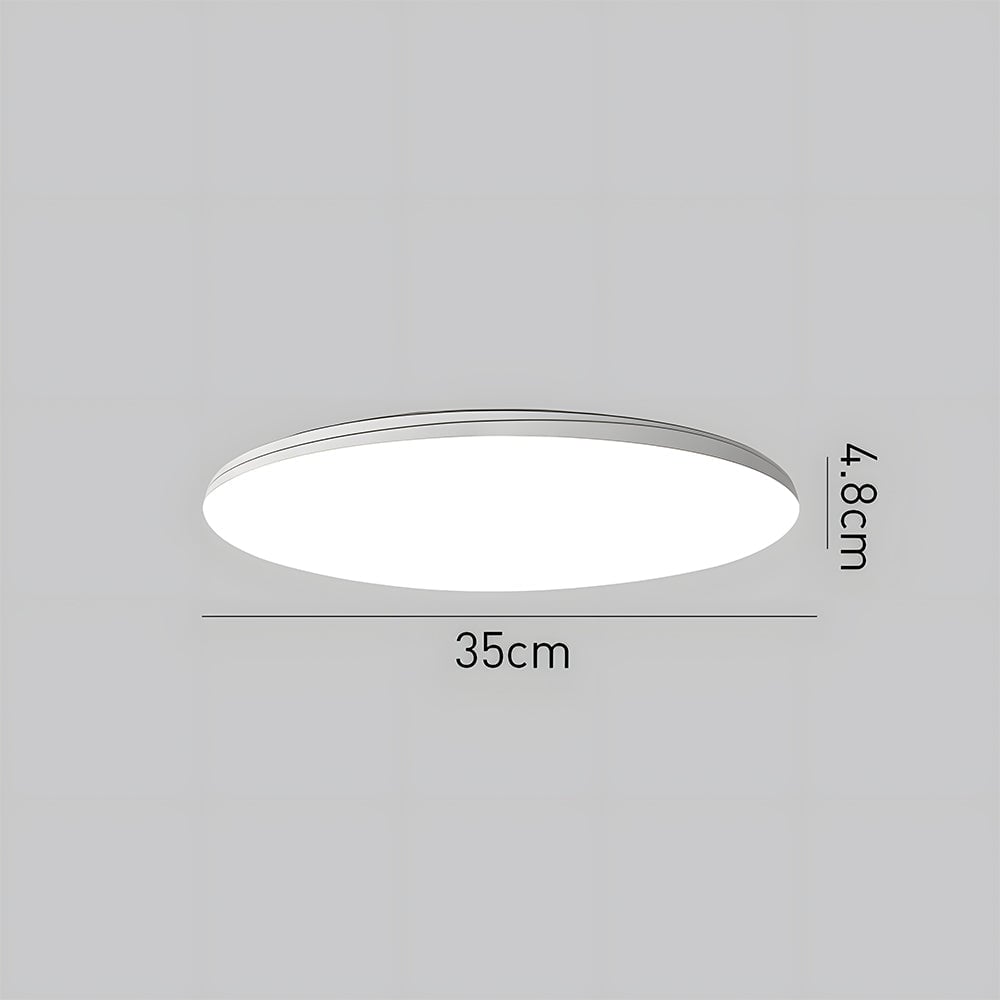 シンプルなPP素材のLED寝室用シーリングライト