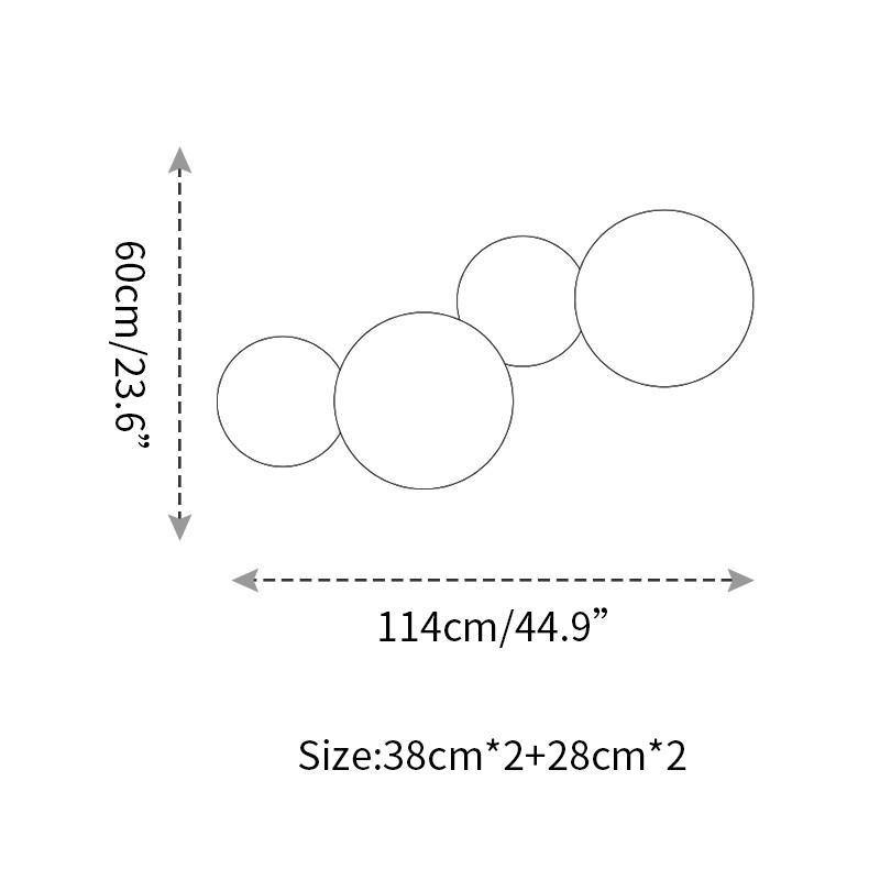 パック ウォールアート ウォールランプ