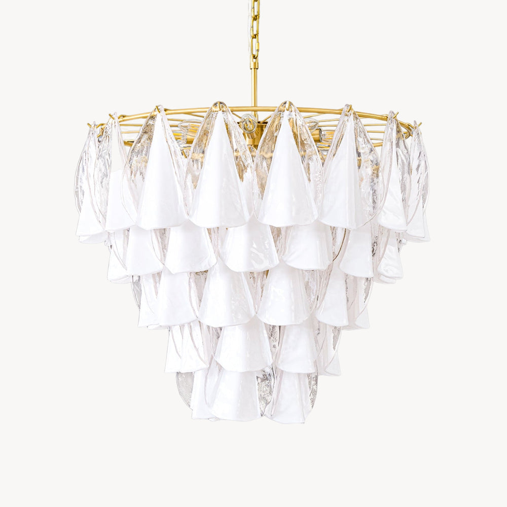 Lunara White Chandelier