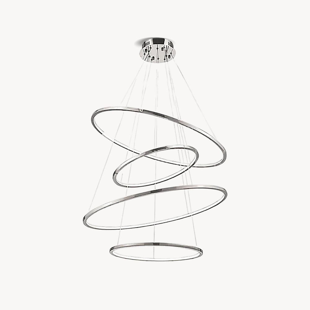 ロホヤのシルバーシャンデリア