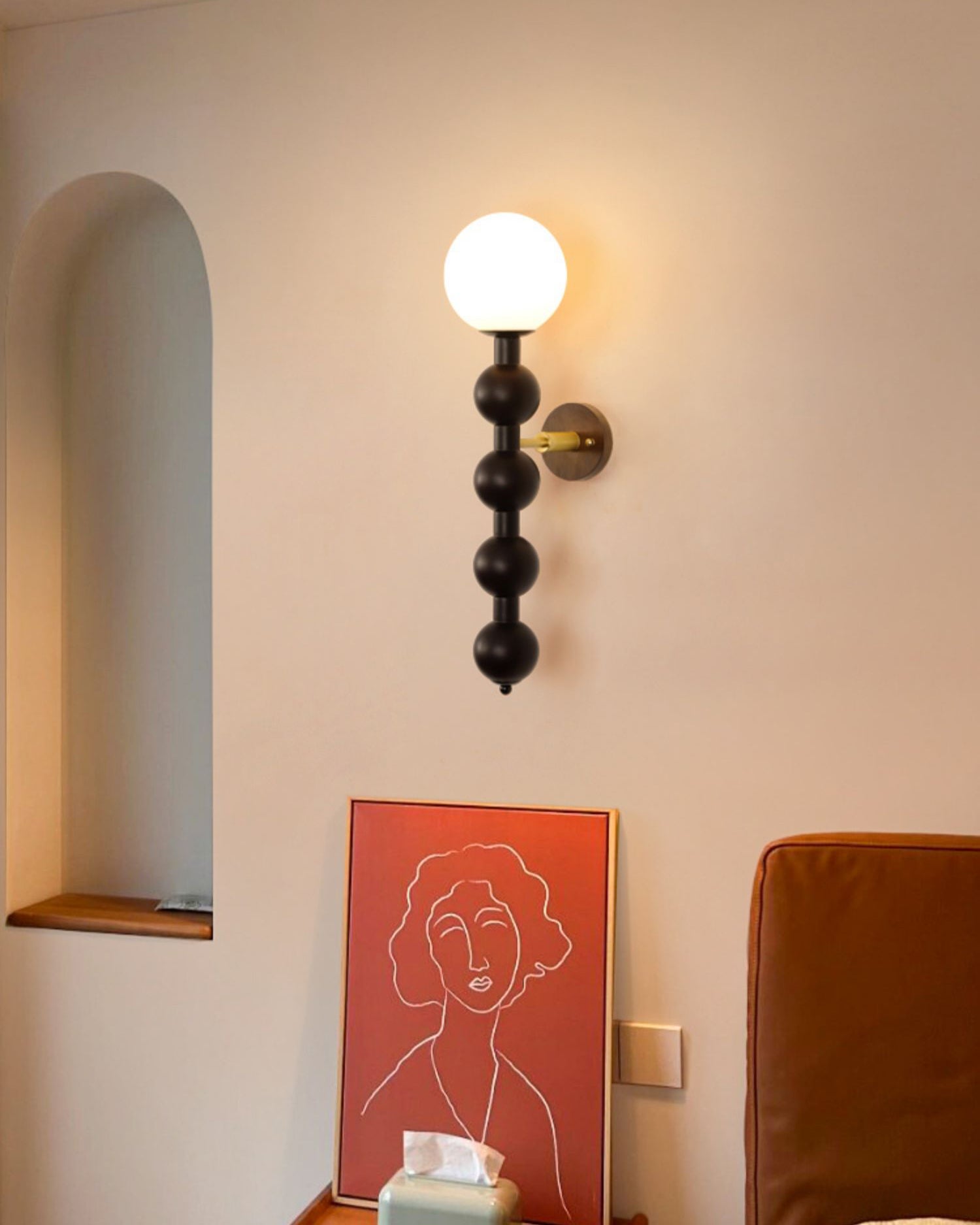 バブルウォールランプ