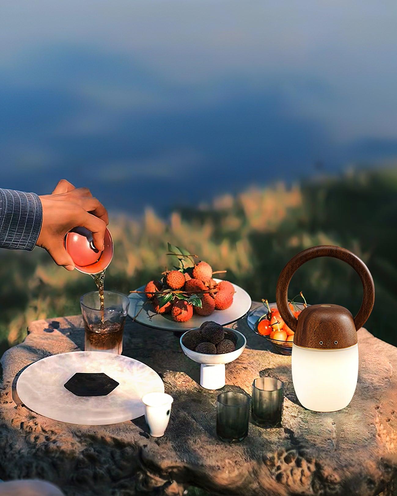 禅仏陀内蔵バッテリーテーブルランプ