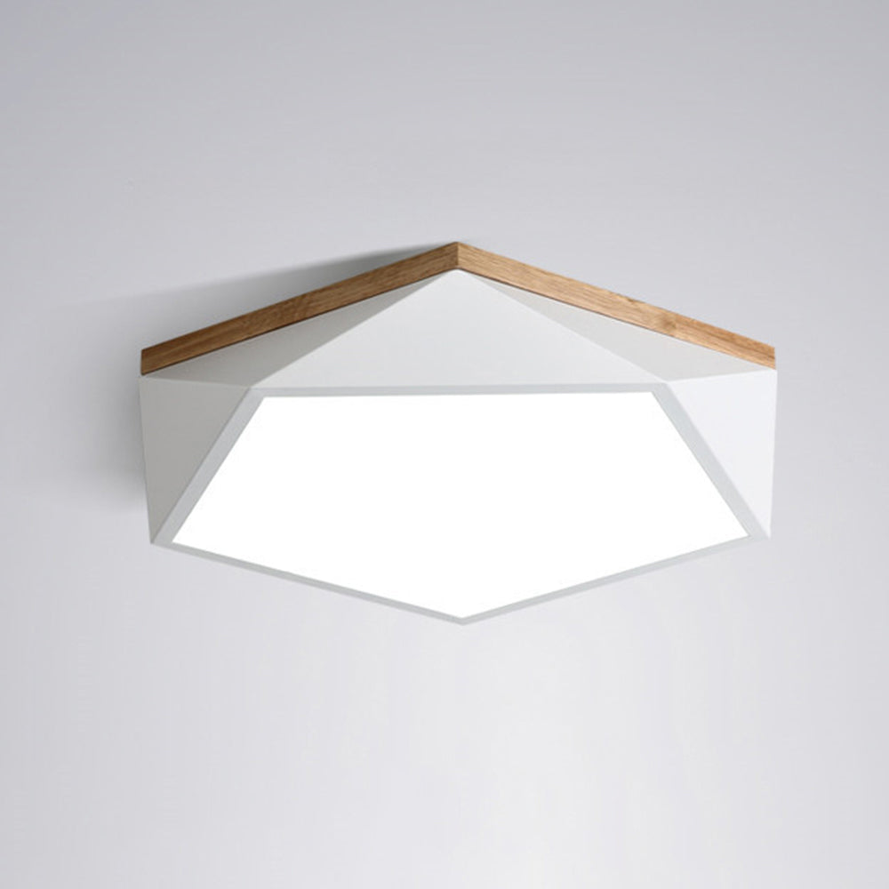 寝室に最適なスタイリッシュでモダンなアイアン製LEDシーリングライト