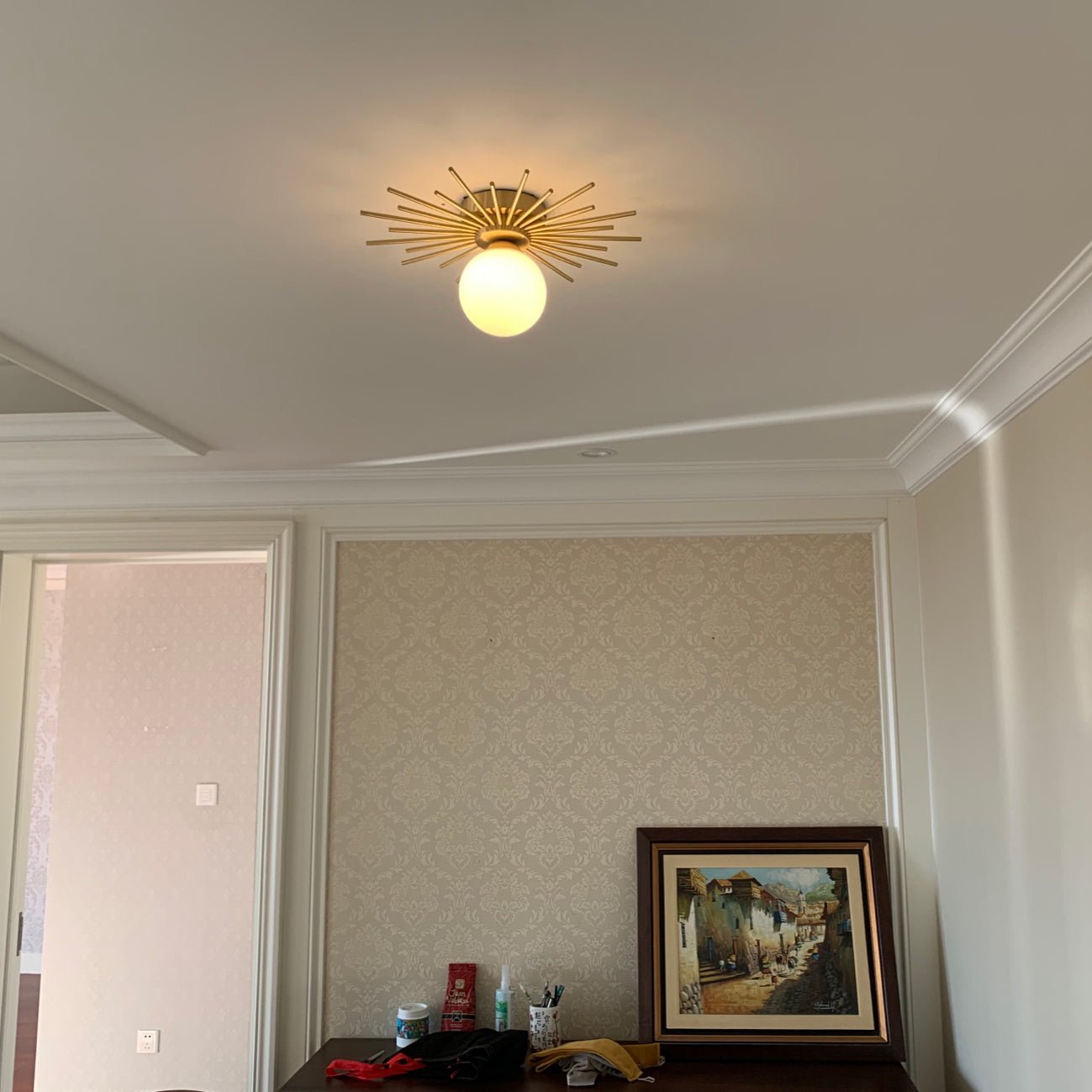 Starburst Ceiling Light