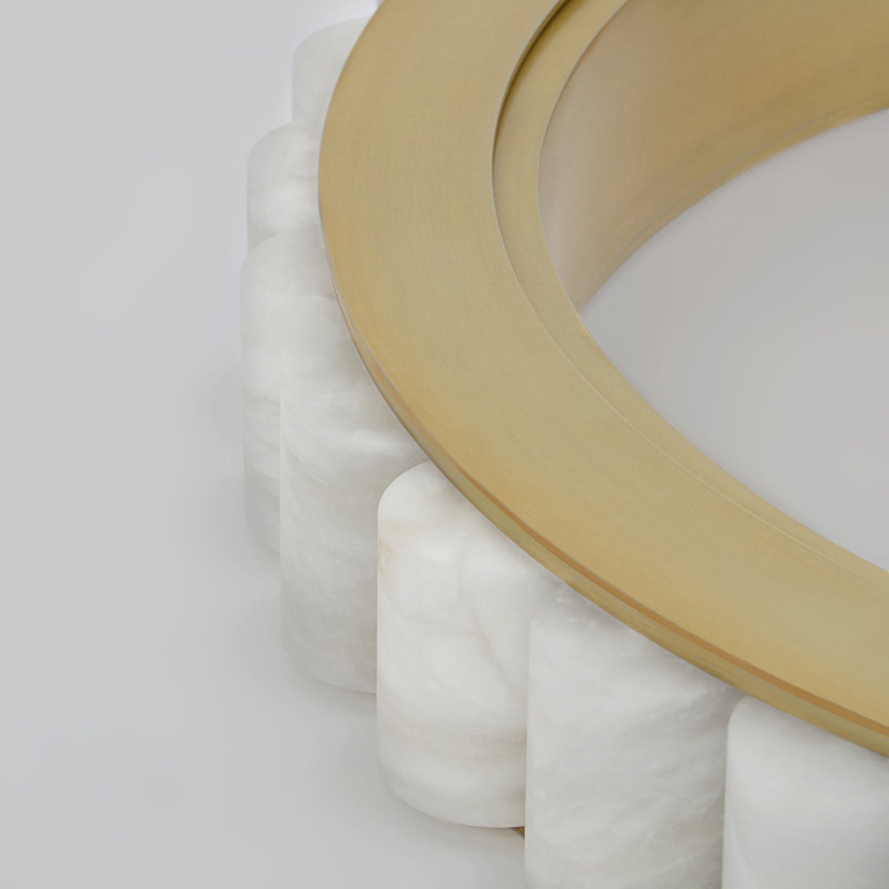 Avalon alabaster Chandelier