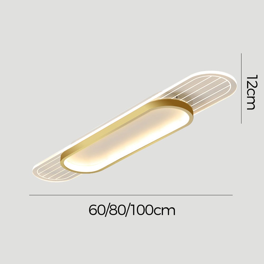 現代的な鉄製のリビングルーム用フラッシュマウントLEDシーリングライト