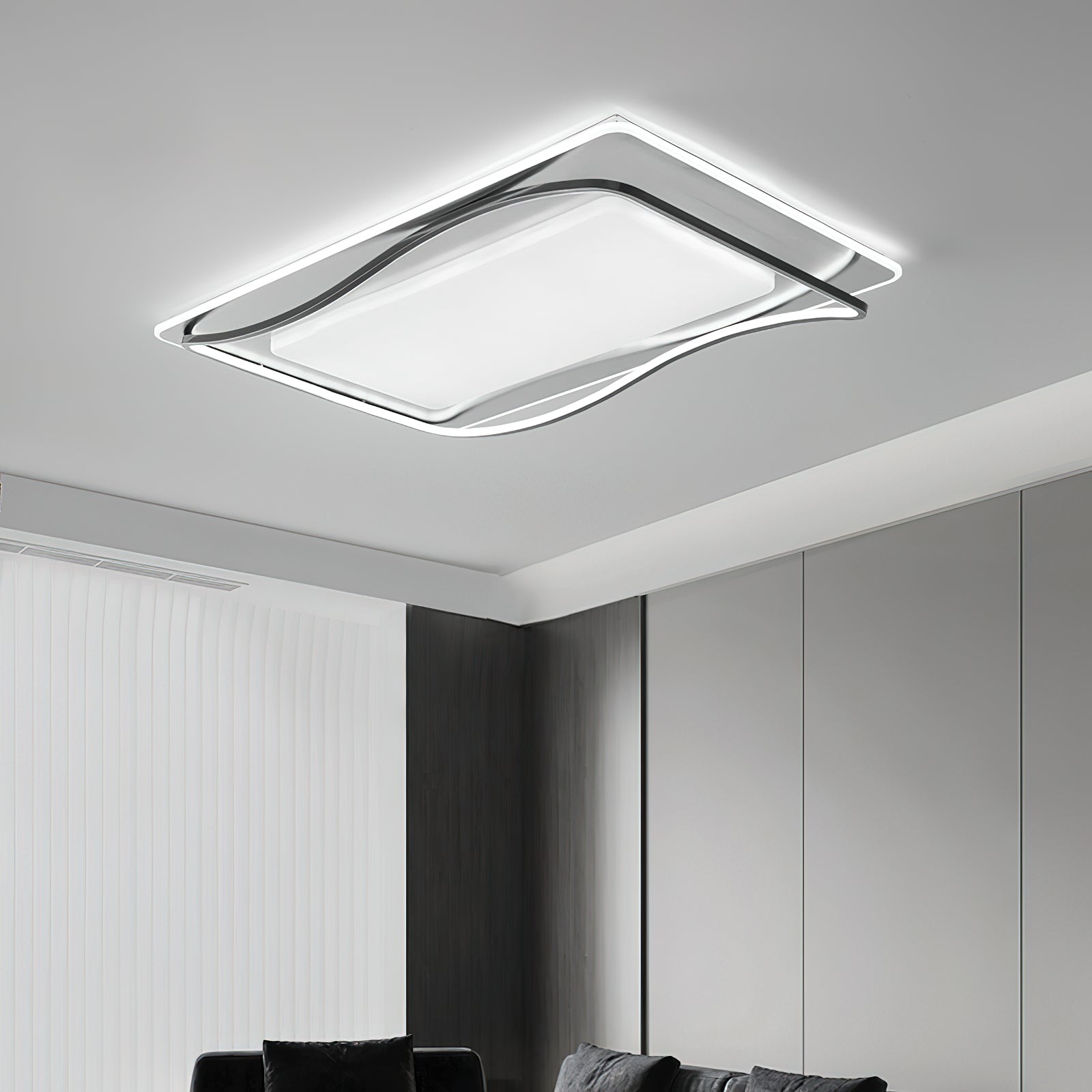 ミニマリスト超薄型シーリングランプ