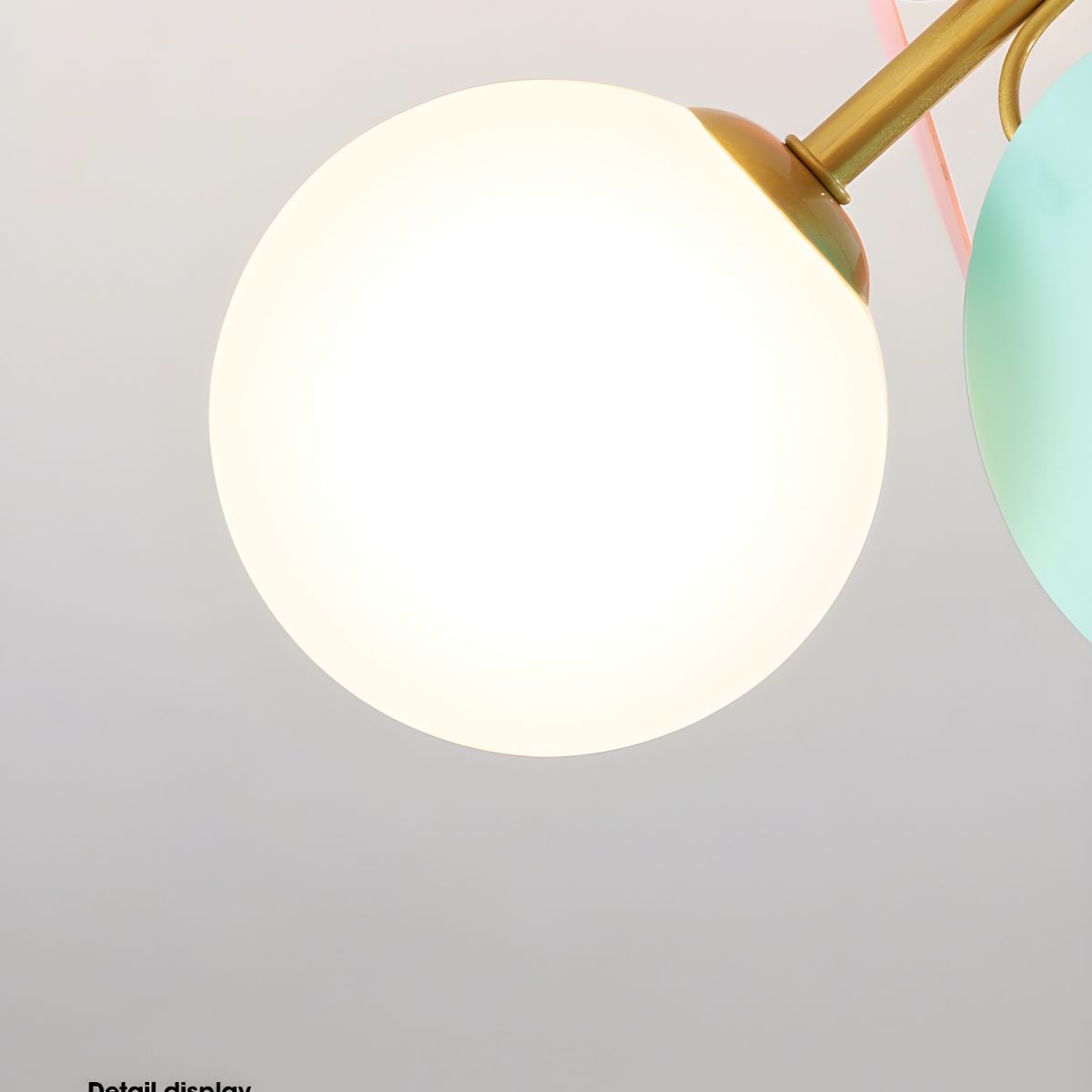 ラウンドマカロンシーリングランプ