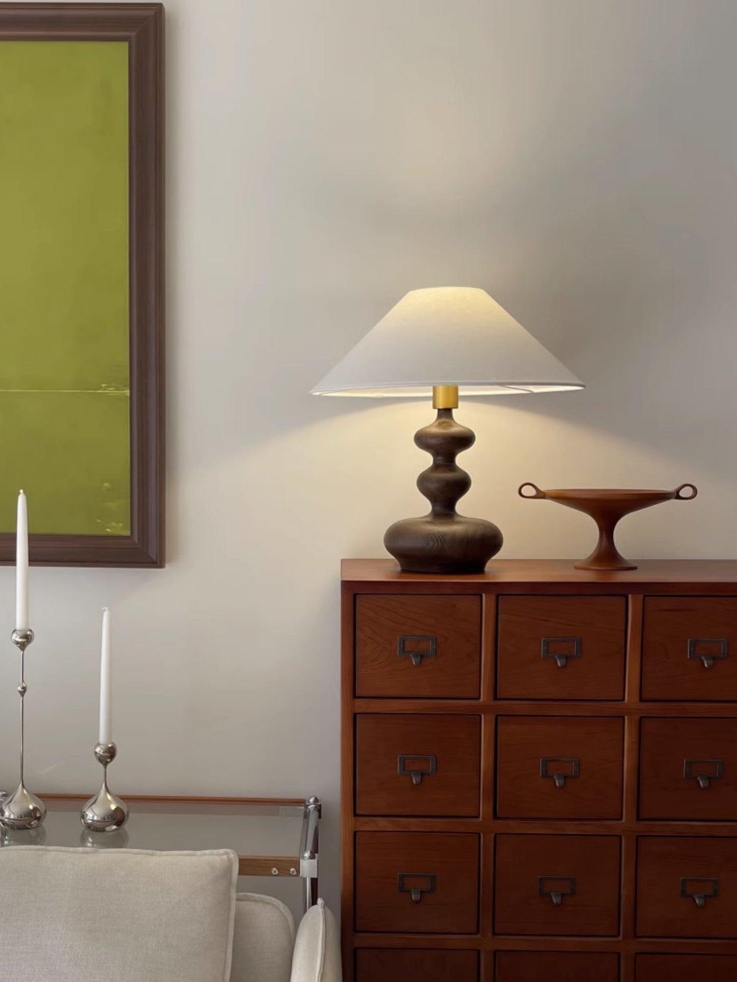 クリエイティブひょうたんテーブルランプ