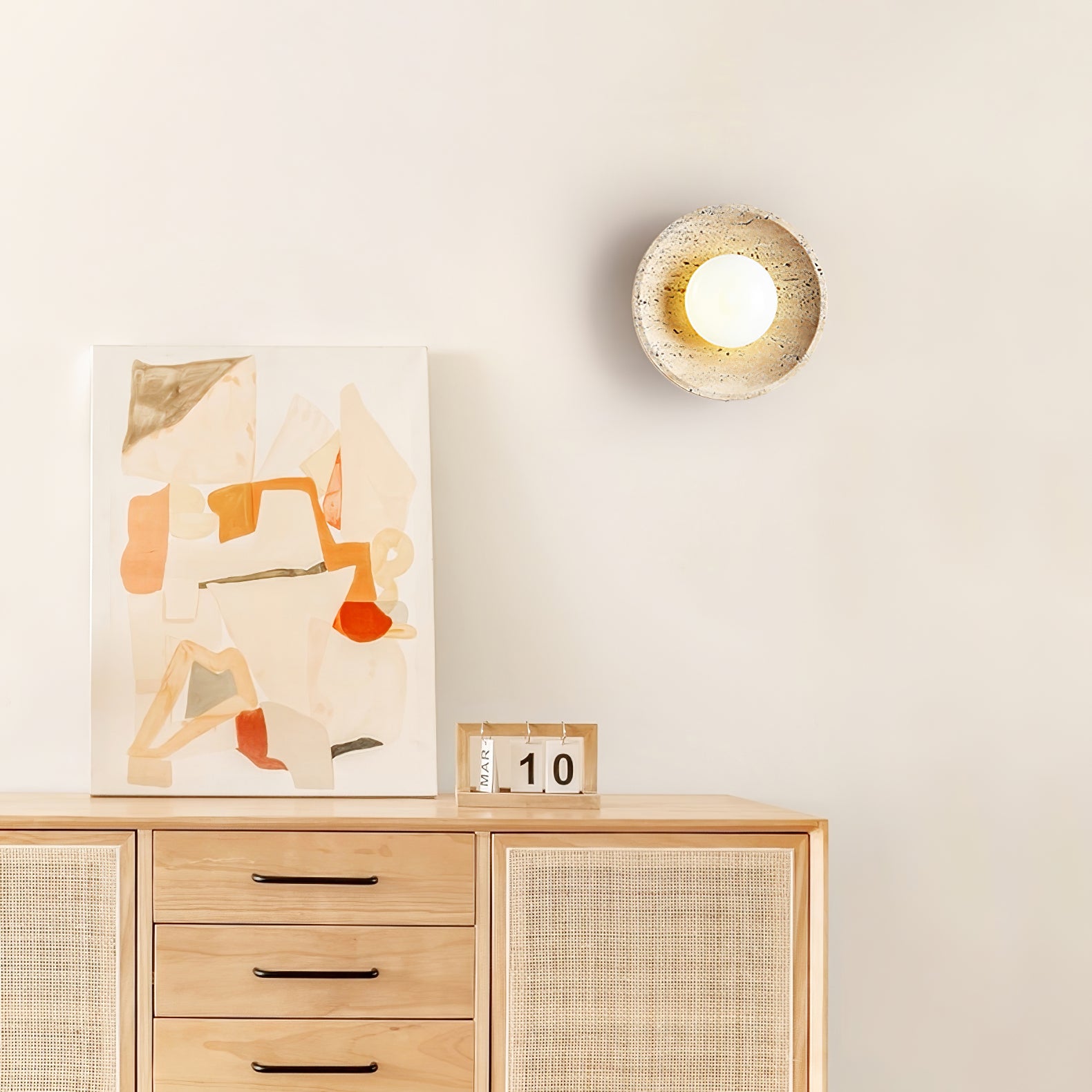 ストーン月食ウォールライト