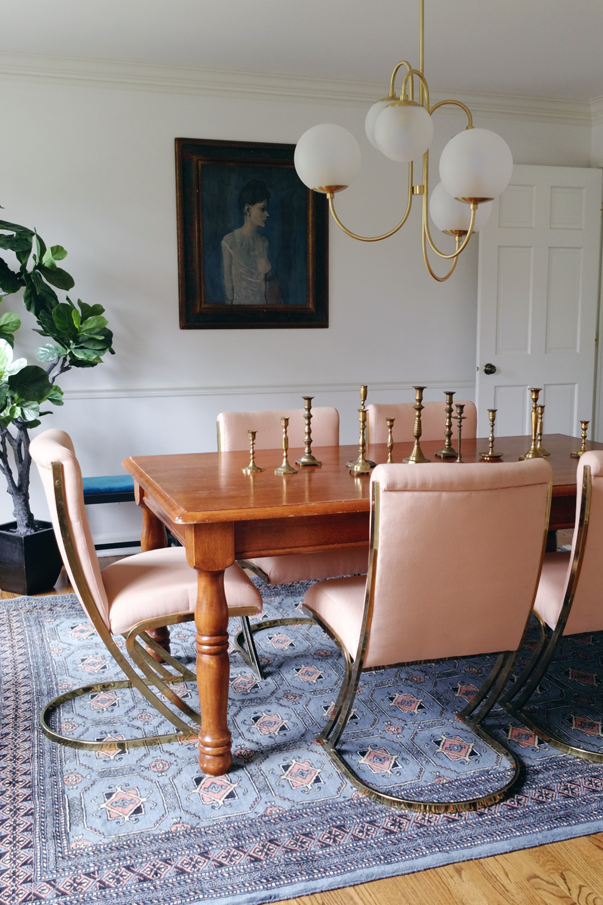 グースネックシャンデリア