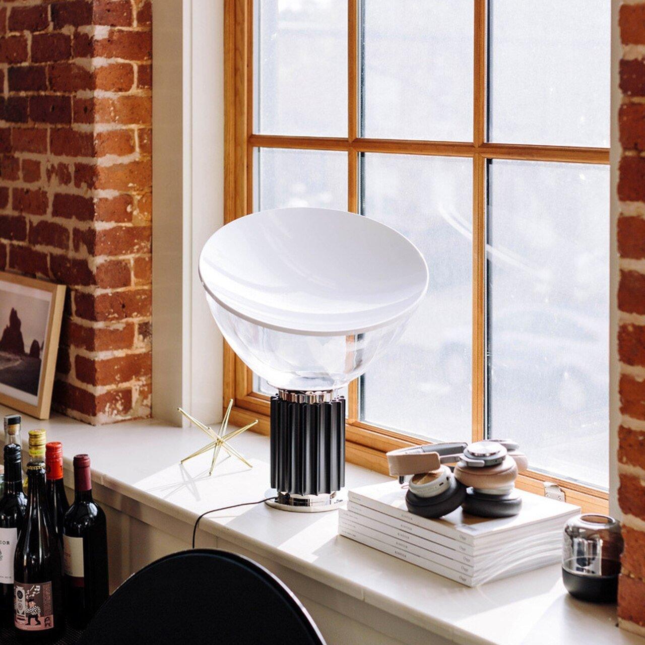 レーダーガラステーブルランプ