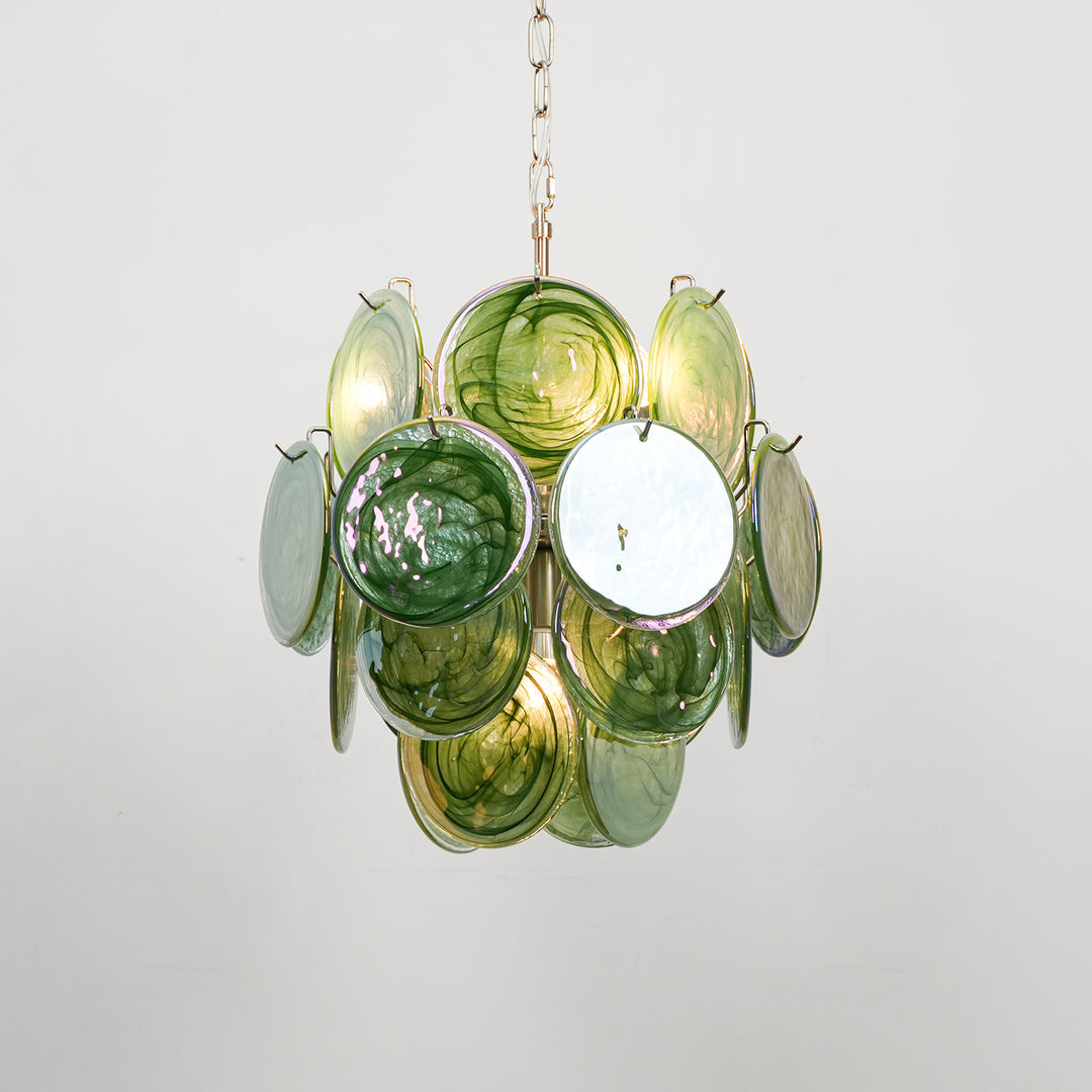 Loire Valley Glass Chandelier