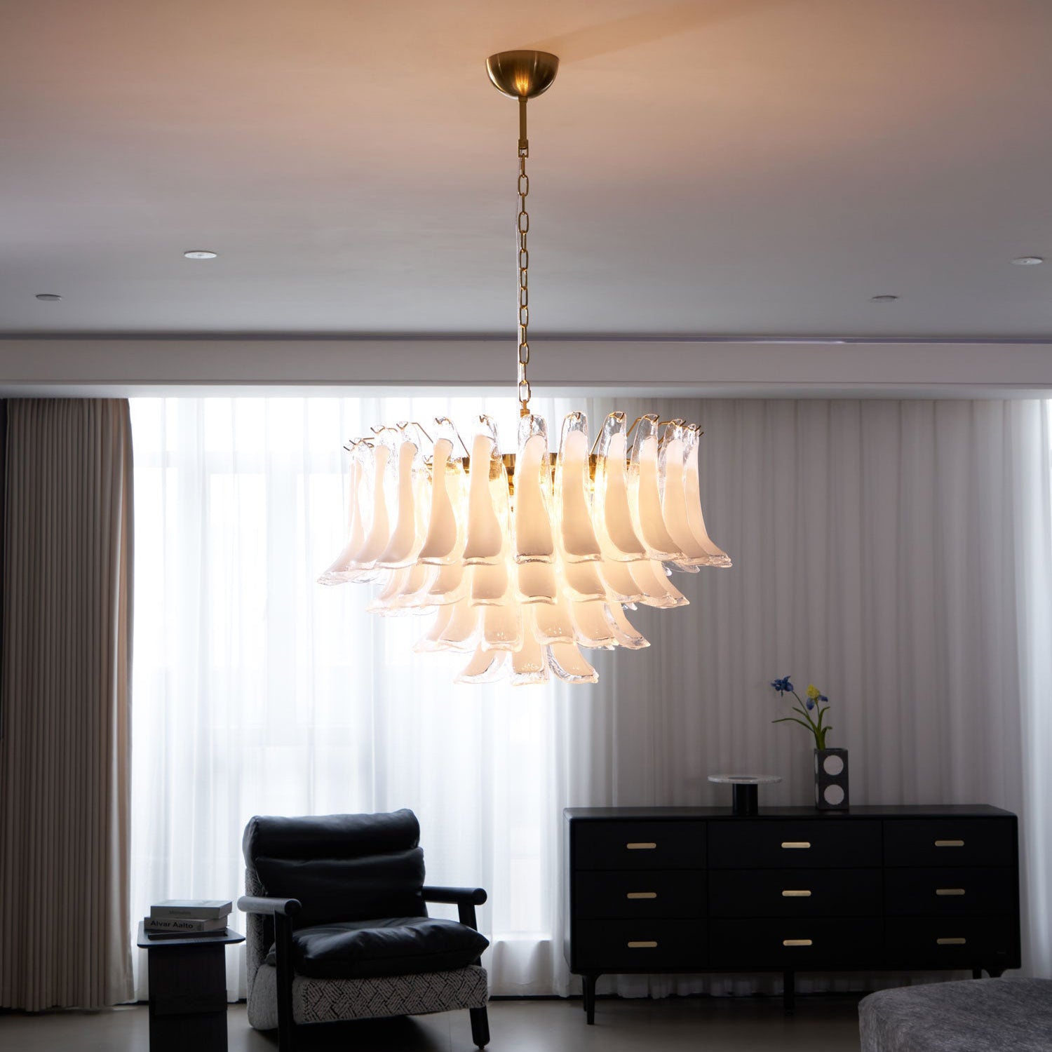 Fiora Glass Chandelier