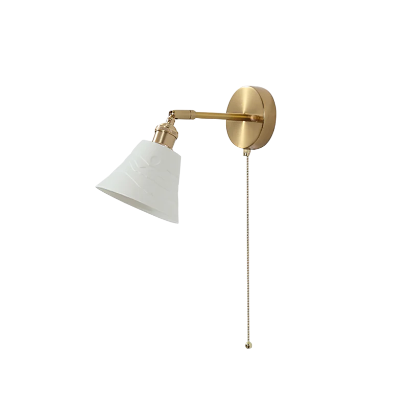 Conical Ceramic Wall Light