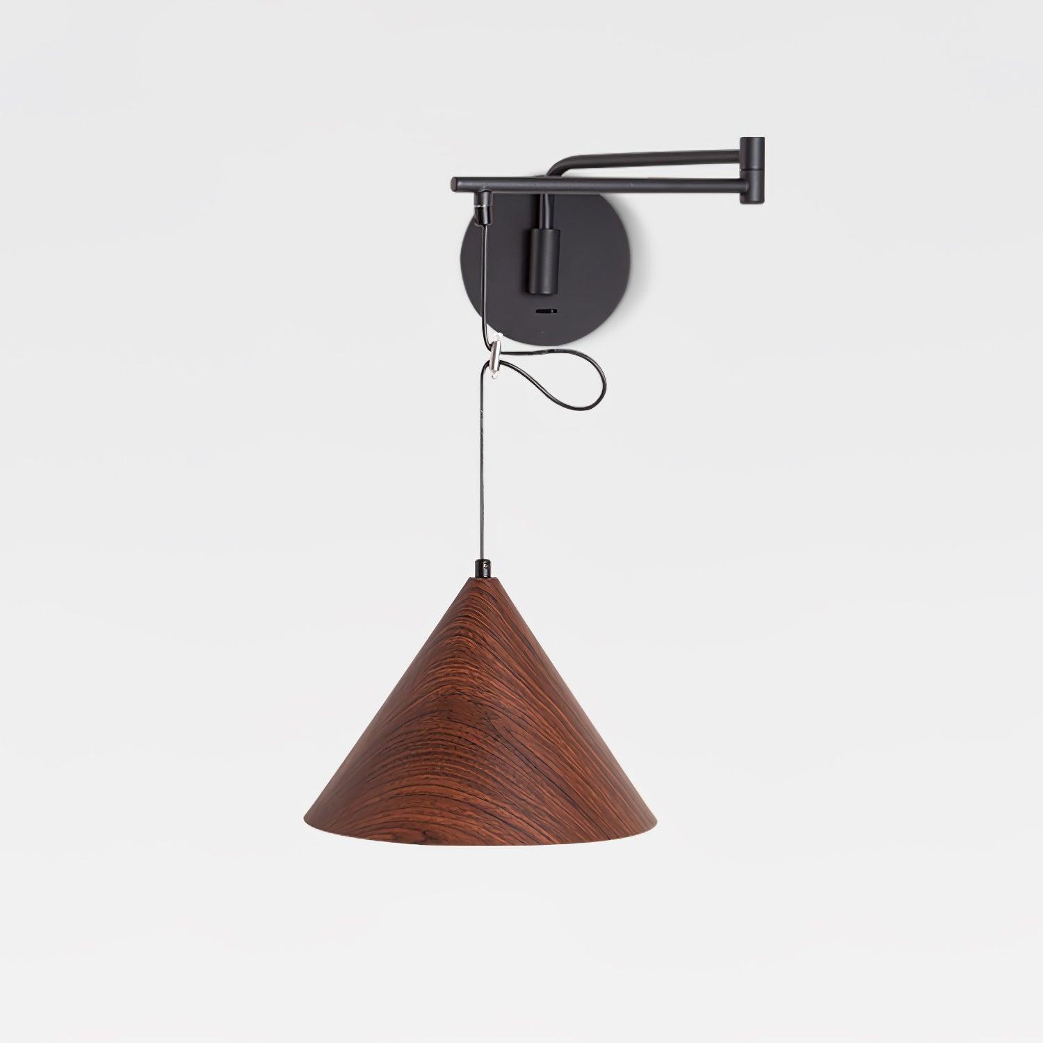 コーンスイングアームウォールランプ