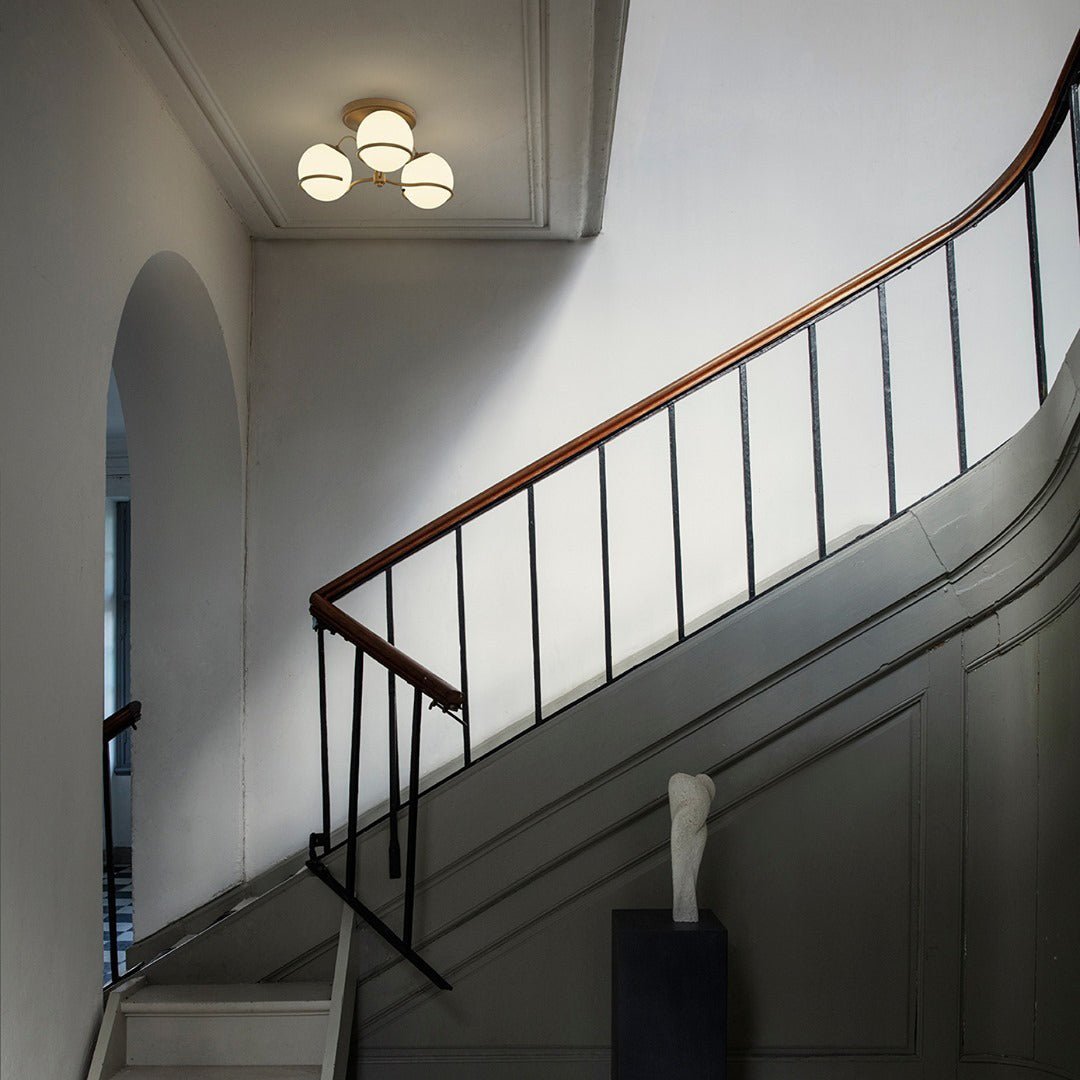 球形シーリングランプ