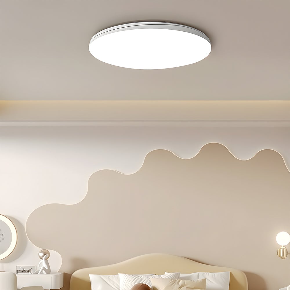 シンプルなPP素材のLED寝室用シーリングライト