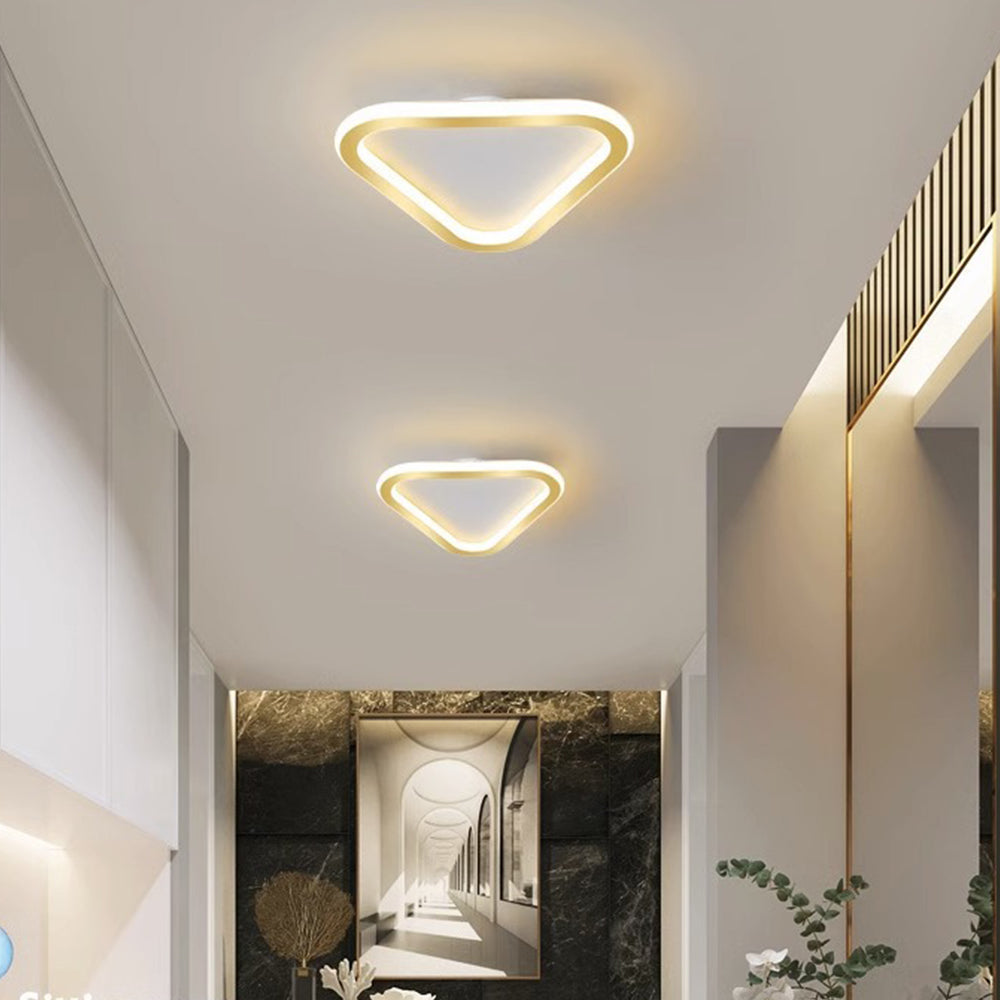 寝室に最適なモダンな鉄製LEDシーリングライト