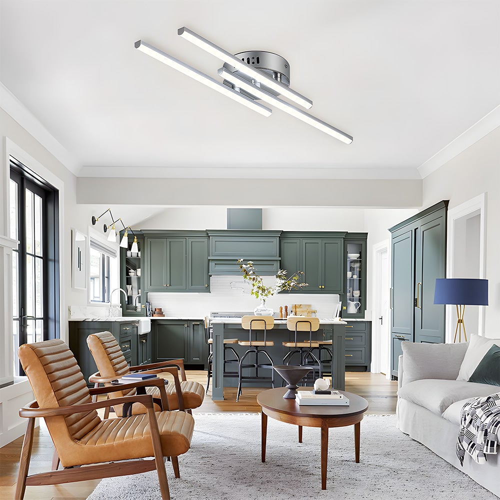 創造性のあるデザインの平行線LED寝室用シーリングライト