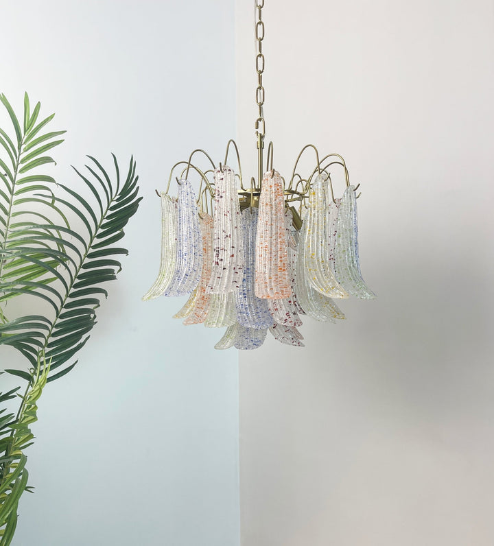 Venini Glass Chandelier
